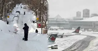 তুষারঝড়ে বিপর্যস্ত কানাডার জনজীবন; বন্ধ রয়েছে বিমান চলাচল